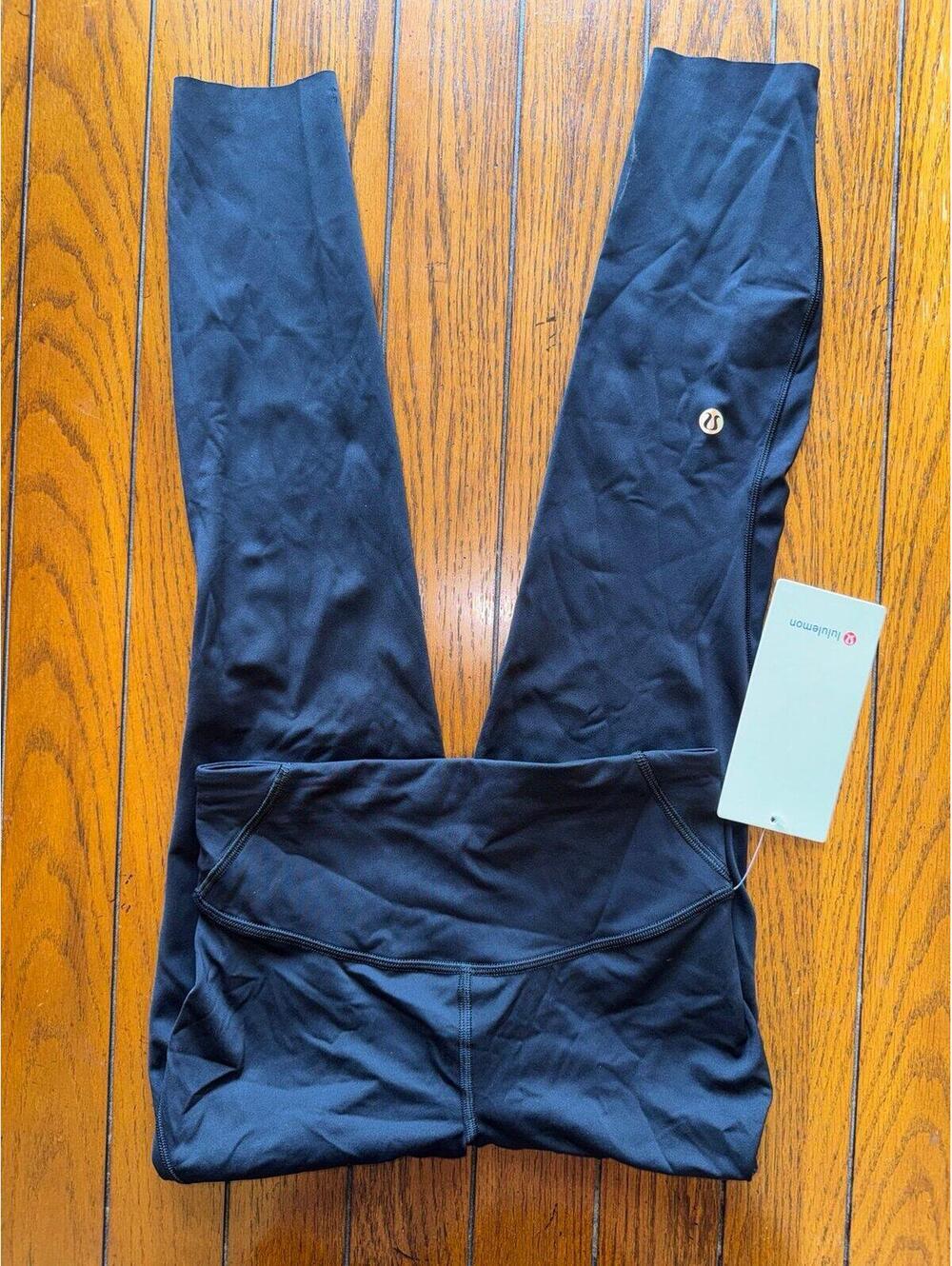 Lululemon Base Pace High Rise 25” Black Size 4 NWT